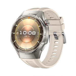 Huawei Watch Gt6 Pro 46MM Ile Tam Uyumlu Kordon Metal Tokalı Yumuşak Silikon Kordon Kayış