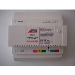 Kapıcısız Çift Zilli Diafon Santral As-202