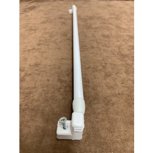 40 -60 cm Briz Çubuğu Ayarlanabilir 2 Adet Alüminyum Perde Borusu 4 Adet Başlık Şeklinde