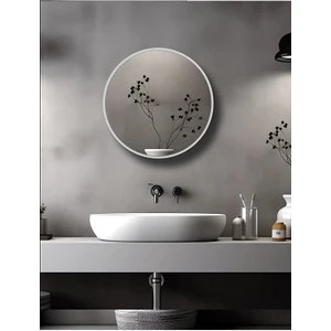 Fulya Aynalı Banyo Dolabı | Aynalı Dolap | Lavabo Üstü Dolap - 60CM Beyaz