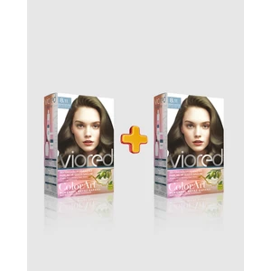 Viored Colorart 2'li Set Boya 8.11 Yoğun Küllü Açık Kumral 