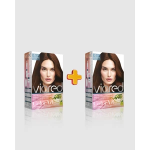 Viored Colorart 2'li Set Boya 6.7 Çikolata Kahve