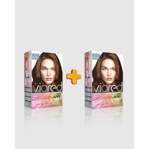 Viored Colorart 2'li Set Boya 7.7 Işıltılı Kahve
