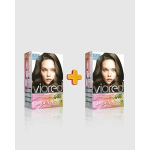 Viored Colorart 2'li Set Boya 7.11 Yoğun Küllü Kumral