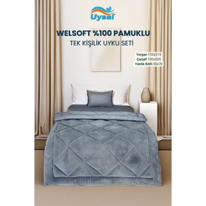 Welsoft Akfil Tek Kişilik Uyku Seti