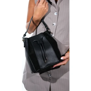 Maralıs Siyah Kadın Boğmalı Kol Çantası