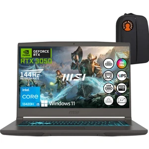 Msı Thin 15 I5 13420H RTX3050 32GB Ram 1tb SSD 15.6" Fhd IPS 144Hz W11 Taşınabilir Bilgisayar