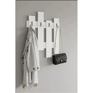 Flora Chıt Duvar Tipi Elbise Askılığı