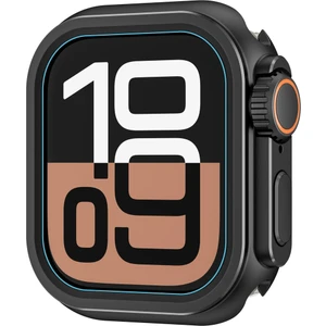 Uyumlu Watch 10 46MM Saatinizi Watch Ultra 49MM Görünümüne Dönüştürücü 360 Kasa ve Ekran Koruyucu