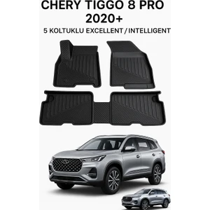 Chery Tiggo 8 Pro 2020+ 5 Koltuklu Excellent / Intelligent 3D Oto Paspas Premium