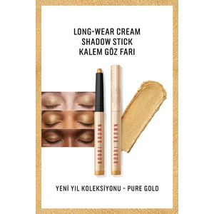 Yeni Yıl Koleksiyonu 2024 - Long-Wear Cream Shadow Stick Kalem Göz Farı - Pure Gold