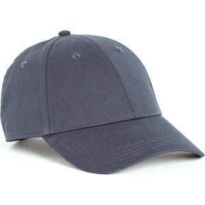 %100 Pamuk Kadın Şapka Metal Kilitli Gabardin Kep-Lacivert