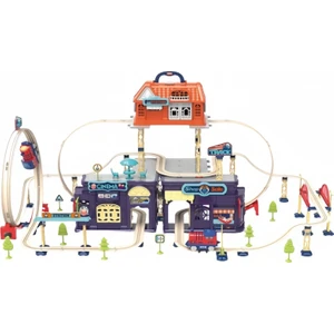 Demiryolu Oyuncak Trenler 1:5 Montaj Alanı 197 Parça