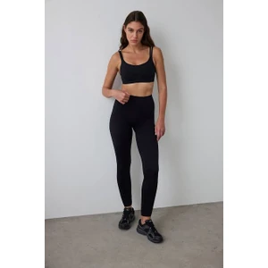 Siyah Yüksek Bel Toparlayıcı Miracle Slimmer Tayt