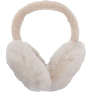 Kadın Soğuktan Koruyucu Soft Peluş Kışlık Kulaklık Kulak Isıtıcı Bej