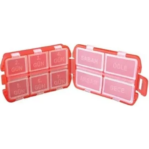 Hap kutusu  hap düzenleyici İLAÇ   kutusu  haftalık hap kutusu  günlük hap kutusu   saklama kabı  vitamin kutusu  pill organizer