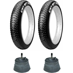 Cst 20 Jant 20X4.0 (100-406) Fat Bike Dış Lastiği Bft C1752 x 2 Adet + Anlas Iç Lastik Seti