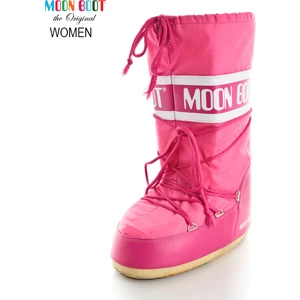 Moon Boot Mb Icon Nylon Kadın Pembe Kar Botu