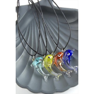 Zengezur Yunus Cam Kolye-Renkli