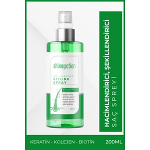 Şekillendirici Bukle Belirginleştirici Keratin Collagen Biotın Içeren Saç Spreyi 200 ml
