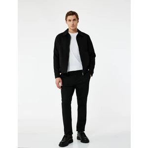 Erkek Kanvas Pantolon 6WAM40007HK Siyah