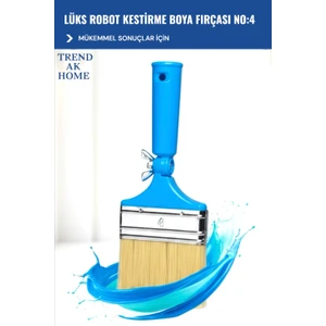 Lüks Robot Kestirme Boya Fırçası No: 4