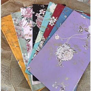 Buketin Şıklığı 40’lı Çiçek Ambalaj Kağıdı Seti – 8 Renk