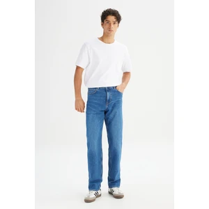 Asher Loose Fit Geniş Kesim Düşük Bel Indigo Denim Jean Pantolon