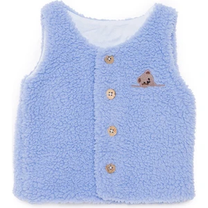 Hellobaby Erkek Bebek Yenidoğan Welsoft Yelek Bisiklet Yaka Atlet Kol