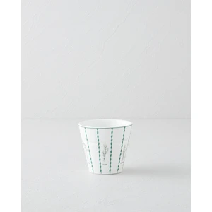 Parsley New Bone China Bardak 230 ml Beyaz - Yeşil