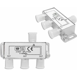 4819 Uydu Splitter 3 Lü Kablo Tv Rg6 Anten Çoklayıcı Dağıtıcı