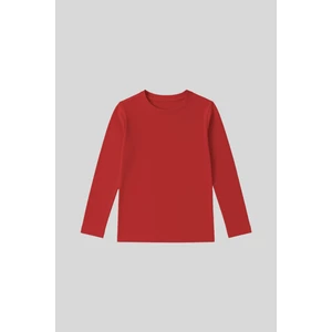 Fiesta O Yaka Standart Fit Basic Uzun Kollu Unisex Çocuk T-Shirt - 11329
