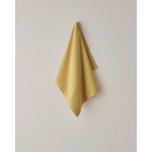 Grid Pamuk Yüz Havlusu 50X70 cm Hardal