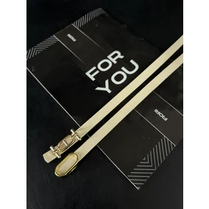 2'li Gold Tokalı Ince Kemer, Pantolon Kemeri, Gömlek Kemeri, Ceket Kemeri