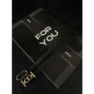 2'li Gold Tokalı Ince Kemer, Pantolon Kemeri, Gömlek Kemeri, Ceket Kemeri