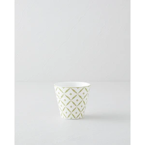 Herbal New Bone China Bardak 230 ml Beyaz - Yeşil
