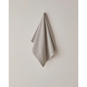 Stripe Pamuk Yüz Havlusu 50X70 cm Koyu Bej