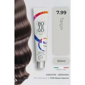 Profesyonel Krem Saç Boyası - 7.99 Tarçın 100 ml - Plex, Keratin, Seramid