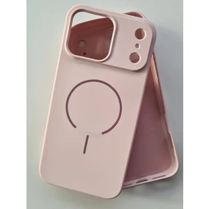 iPhone 17 Pro Magsafe ile Uyumlu Yumuşak Soft Mükemmel Manyetik Esnek Lansman Silikon Kılıf