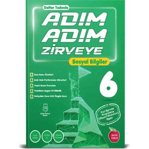 Newton Yayınları 6. Sınıf Adım Adım Sosyal Bilgiler Soru Bankası Yeni Maarif