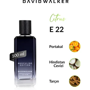 David Walker E22 Huget 100 ml Erkek Parfüm | Citrus-Meyve