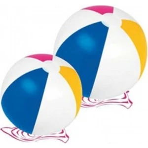 51 cm Mavi Desenli Deniz Topu - Dayanıklı PVC, 3 Yaş ve Üzeri