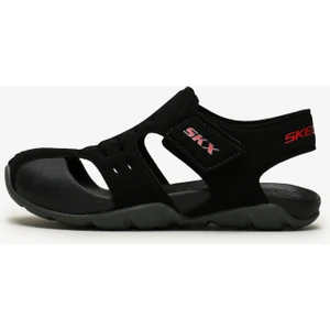 SİDE WAVE Büyük Erkek Çocuk Siyah Sandalet - 92330L BKCC