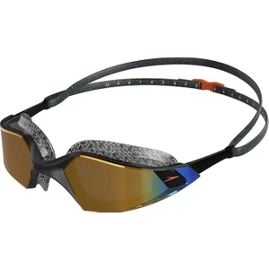 Aquapulse Aynalı Unisex Siyah Yüzücü Gözlüğü.-