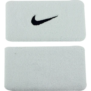 Swoosh Doublewide Wristbands Whıte/Obsıdıan N.Nn.05.116.Os