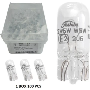 Toshıba 12V 5W T10 Dıpsız Ampul E2 2j6 ( Adet)