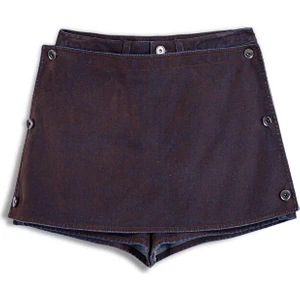 Çift Parça Şort Etek TW6250004120008