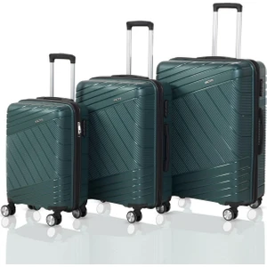 Polipropilen Kırılmaz Üçlü Valiz Seti