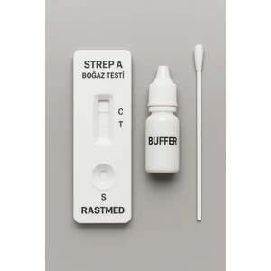 Strep A Testi(Boğaz) Test Rastmed (Ev Tip) RST2480815511188