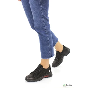 Kadın Kışlık Spor Tarz Ortopedik Hakiki Deri Bağcıksız Ayakkabı M26/KA3465